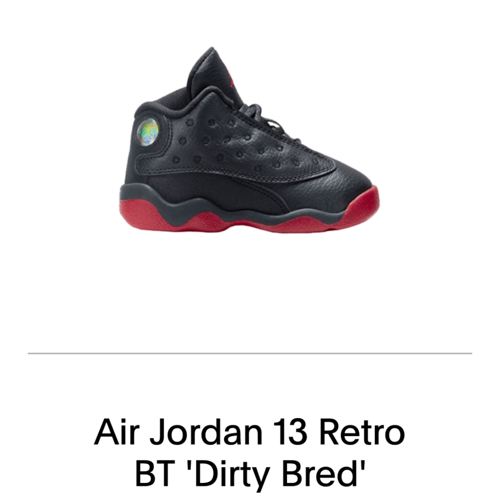 Air Jordan retro 13 dirty bred size 4c